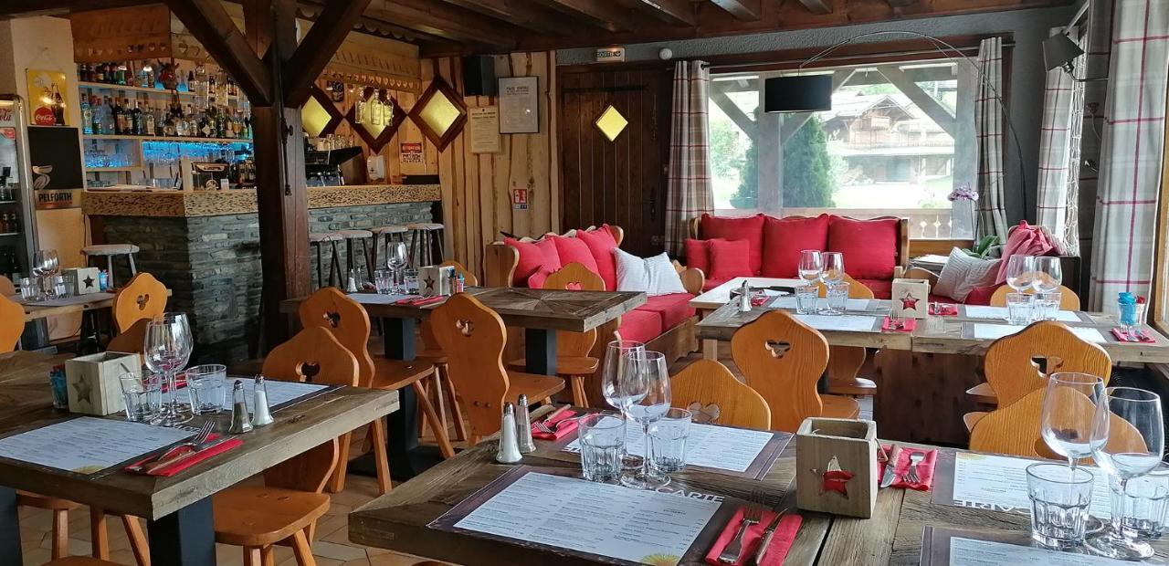 Hotel Le Taconet Le Praz de Lys Esterno foto